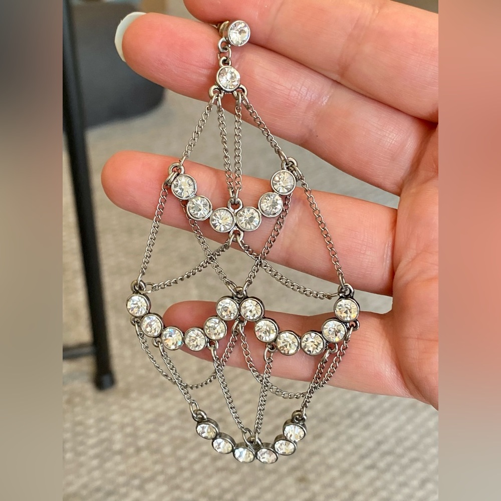 Beautiful chandelier earrings